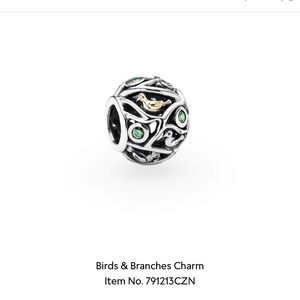 Pandora *retired* Birds & Branches charm